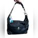 Coach Bags | Coach Hampton Sateen Hobo Shoulder Bag | Color: Black | Size: 9” X 4.5” X 14”