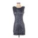 backSTAGE Cocktail Dress - Bodycon: Silver Stars Dresses - Women's Size X-Small