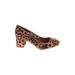 Torrid Heels: Brown Animal Print Shoes - Women's Size 11 Plus