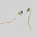 Madewell Jewelry | Madewell Resin Threader Earrings | Color: Gold | Size: Os