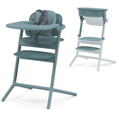 Cybex LEMO 2 High Chair Set + Learning Tower Bundle - Stone Blue