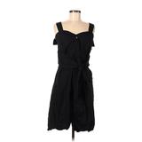 Derek Lam 10 Crosby Casual Dress - Party Sweetheart Sleeveless: Black Solid Dresses - Women's Size 8