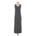 Gap Casual Dress - Maxi: Gray Stripes Dresses - Women's Size X-Small