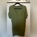 Madewell Dresses | Madewell Novel Shift Dress Desert Olive Green Short Sleeve | Color: Green | Size: M