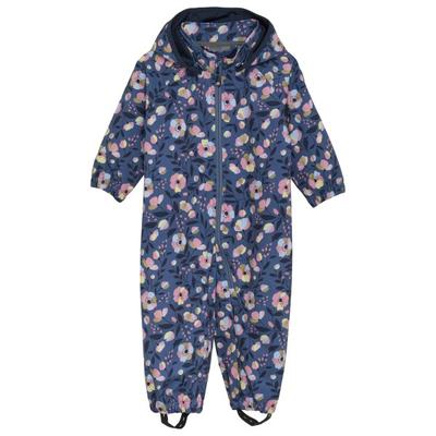 Color Kids - Baby Softshell Suit AOP - Overall Gr 86 blau