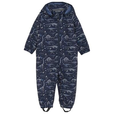 Color Kids - Baby Softshell Suit AOP - Overall Gr 86 blau