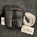 Coach Bags | Coach Beck Crossbody Bag In Gunmetal/Black Soft Pebble Leather Nwt | Color: Black | Size: Os