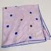Kate Spade Accessories | Kate Spade Square Silk Scarf Polka Dot Purple | Color: Blue/Purple | Size: Os