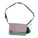 J. Crew Bags | J Crew Leather Crossbody / Clutch With Pink & Green Color Block And Fold Over | Color: Green/Pink | Size: Os