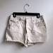 Levi's Shorts | Levi’s Premium Cream Denim Shorts, Size S | Color: Cream/White | Size: S