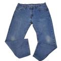 Levi's Jeans | Levi's 505 Jeans Men's 38x30 Blue Denim Distressed & Well-Worn Casual Work Pants | Color: Blue | Size: 38