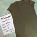 Madewell Dresses | Madewell T-Shirt Dress Size Medium | Color: Green | Size: M