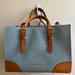 Dooney & Bourke Bags | Dooney&Bourke Leather Satchel. Pebble Grain Leather. Strap: Adjustable/Removable | Color: Blue | Size: Os