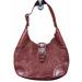 Coach Bags | Coach Burgundy Suede Hobo Bag With Leather Trim Excellent Used Condition | Color: Red | Size: None