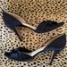 J. Crew Shoes | J Crew Silk D’orsay Peep Toe Heels | Color: Black | Size: 9.5