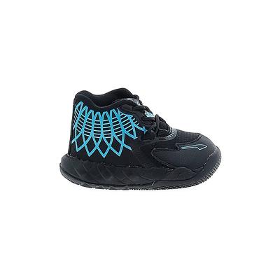 Puma Sneakers: Blue Graphic Shoes - Kids Boy's Size 5