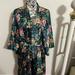 Victoria's Secret Intimates & Sleepwear | 1/2 Off Victoria’s Secret Gold Label Floral Robe | Color: Blue/Pink | Size: Os