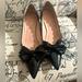 Kate Spade Shoes | Kate Spade Maxine Black Patent Leather Bow Heels Scalloped Edge Size 9.5 Dressy | Color: Black | Size: 9.5