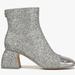 Free People Shoes | New In Box Free People All That Glitters Ankle Boots By Circus Ny Sam Edelman | Color: Silver | Size: 7