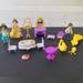 Disney Toys | Disney Princess Story Moments Jasmine Rapunzel Flynn Rider 3" Dolls Assessories | Color: Purple/White | Size: Osg