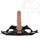YUFENG2 Strap-On Dildo Strap-On Dildo Realistic Penis Adjustable Harness Anal Dildo Strap-On Dildo Butt Plug Anal Plug Vaginal Stimulator Masturbation Sex Toy (Color : Braun, Size : B)