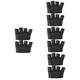 POPETPOP 4 Pairs Grip Exercise Gloves Four Fingers Men and Women Silica Gel Fitness Equipments