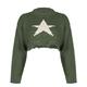 WXLPCGO Sweater for women Knitted Sweater Women Winter Oversized Rock Hip Hop Rap Pullover Top For Unisex Jumper Sweater-green-l