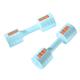 Dumbbel Adjustable Weight Dumbbell Set Women's Men's Free Weight Set, Dumbbell Set 2 Pieces for Home Gym Equipment Barbell (Color : Blue, Size : 5kg)