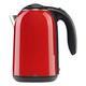 Kettles, for Boiling Water, 1.7L Fast Boiling for Tea, Stainless Steel, Automatic Shutdown, Kettle Without Bpa, Dry Boiling Protection, 1800W/Red elegant