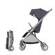 Pushchairs 0 to 3 Years Pushchairs Portable Umbrellas Pushchairs Travel pushchairs (Color : Grey)