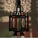 Casa Moro | Oriental Lamp Moroccan Fadila Colourful Height 55 cm Metal & Glass Handicraft from Morocco Beautiful Pendant Light as from 1001 Nights | L1259