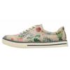Sneaker DOGO "Sneaker A Pair Of Doves Damen Sneaker / Female", Damen, Gr. 36, Normalschaft, grün (natur, grün), Lederimitat, Schuhe, Vegan