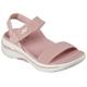 Sandale SKECHERS "GO WALK ARCH FIT SANDAL-POLISHED" Gr. 39, rosa Damen Schuhe Sandalen