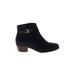 Cole Haan Ankle Boots: Blue Solid Shoes - Women's Size 6 1/2 - Round Toe