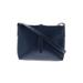 J.Crew Leather Crossbody Bag: Blue Solid Bags