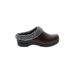Sanita Mule/Clog: Brown Shoes - Women's Size 38 - Round Toe