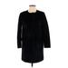 Ann Taylor Coat: Black Jackets & Outerwear - Women's Size X-Small