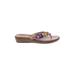 Italian Shoemakers Footwear Wedges: Purple Shoes - Women's Size 8 - Open Toe