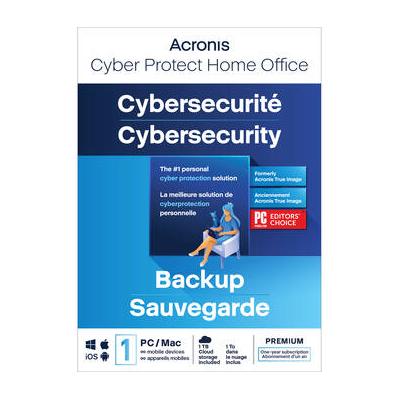 Acronis Cyber Protect Home Office Essential Edition (3 Windows or Mac License, 1-Ye HOBDSHZZS11