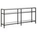 64" Wide Rectangular Console Table in Blackened Bronze, Entryway Table, Accent Table for Living Room, Hallway