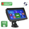 Hikity 7'' Car Sat GPS Navigation Navigator with Free Maps Touch Screen Built-in 8GB ROM Support FM