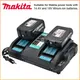 Chargeur de batterie avec port USB pour touristes Makita 14.4V 18V BL1860 BL1415 BL1430