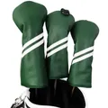 NEW Golf Woods Headcovers Covers For Driver Fairway Golf Clubs Set Heads PU Leather Good Quality