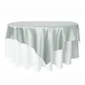 Hot 30 colors Table Cloth Cover White Red Multi Color Home Dining Room Solid Black Satin 2024