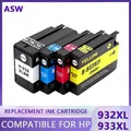 Asw Ersatz für HP 932 933 932xl 933xl HP932 Tinten patrone für HP Office jet 7110 6100 6600 7510