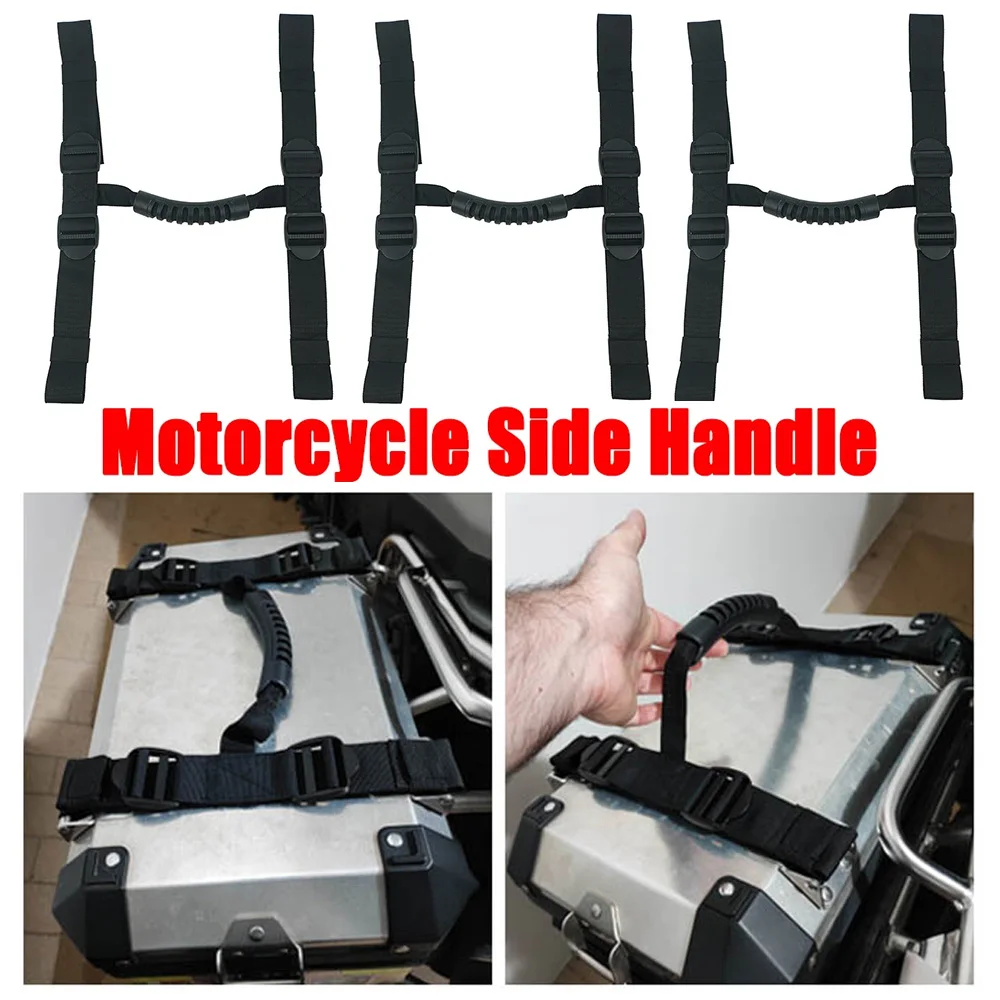 Für BMW R1250 R1200GS/ADV LC Universal Side Box Griff Strap Streifen R1200 GS F750GS F850GS F800 Für Honda CRF1000l Afrika Twin Image