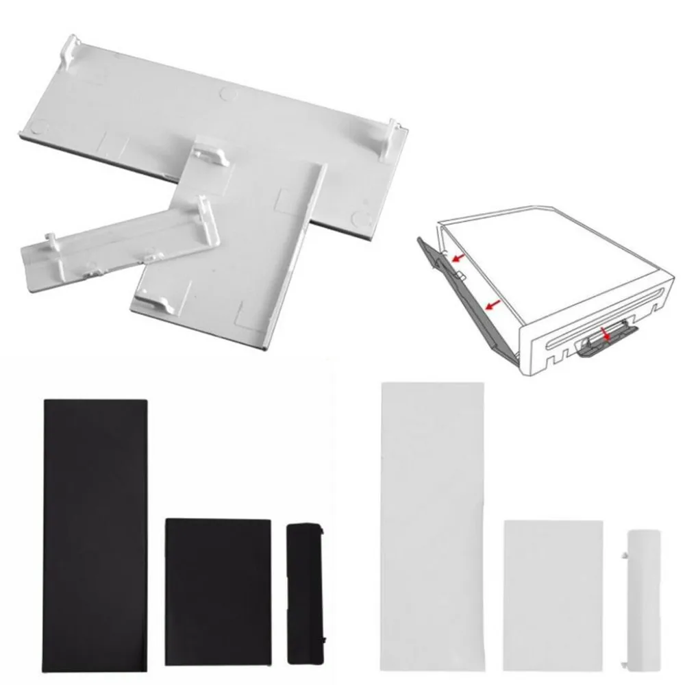 Coperchi di ricambio per slot per porta scheda di memoria 3 in 1 per accessori console Nintendo Wii Porta controller di memoria GC