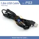 HOTHINK – chargeur USB 1.8M et câble de jeu pour manette Sony Playstation 3 et PS3 dualshock 3
