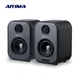 AIYIMA Audio 80W Active Dual-Mode Bookshelf Speakers 3 Inch HiFi Optical Coaxial Bluetooth USB DAC