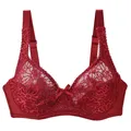 Soutiens-gorge push-up sexy pour femmes sous-vêtements féminins lingerie féminine rouge bleu